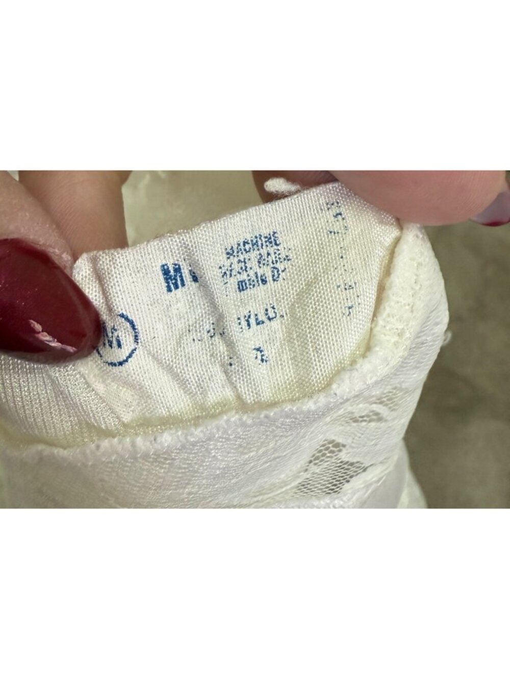 Vintage Slip Interludes by CIRA White Lace Satin Teddy Bodysuit Lingerie Medium - Picture 8 of 16